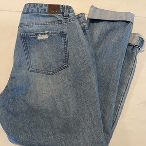 Life in Progress Distressed Jeans